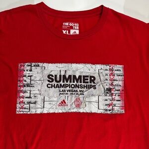 Adidas Red Summer Championships 2016 Tee